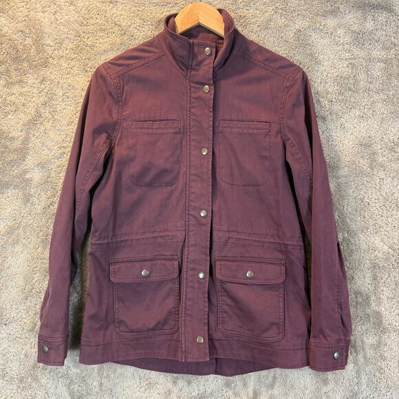 LL Bean Classic Utility Field Jacket Flannel Lined Barn Coat XS Extra Small - Picture 1 of 9